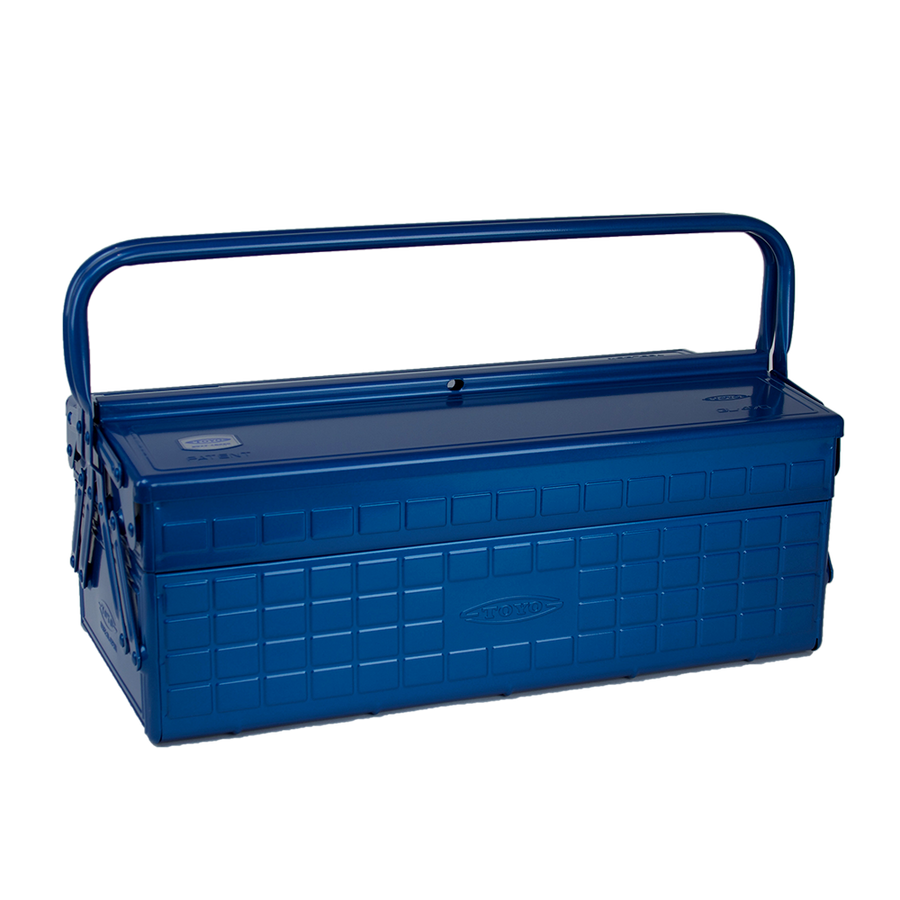 toyo large cantilever blue tool box